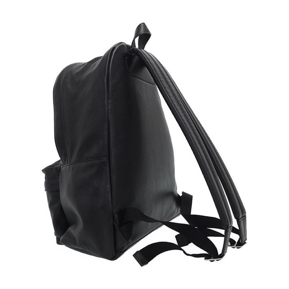 Celine Medium Leather Backpack Black - image 2